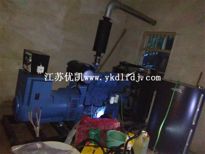 2020年5月9日，200KW玉柴發(fā)電機組交付玉林北流某工廠使用