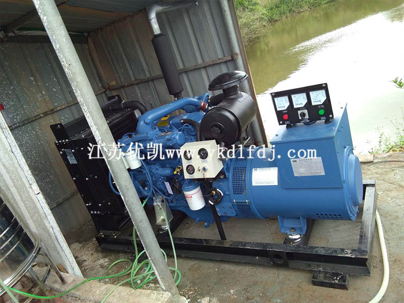 2020年5月11日，50KW玉柴發(fā)電機組交付廣東高州養(yǎng)殖場使用