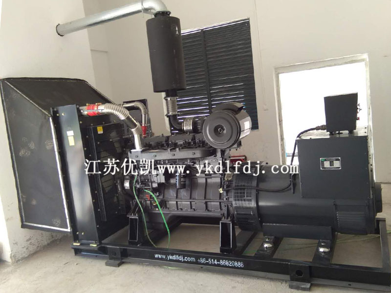 2020年5月13日，400KW上柴發(fā)電機組交付廣西南寧酒店使用