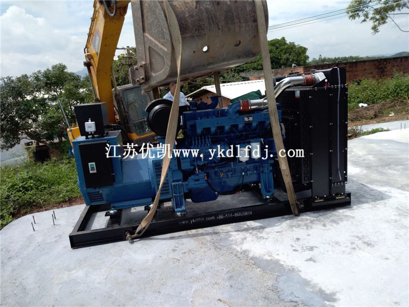 2020年8月25日，200KW玉柴發(fā)電機(jī)組交付廣西某木材廠使用