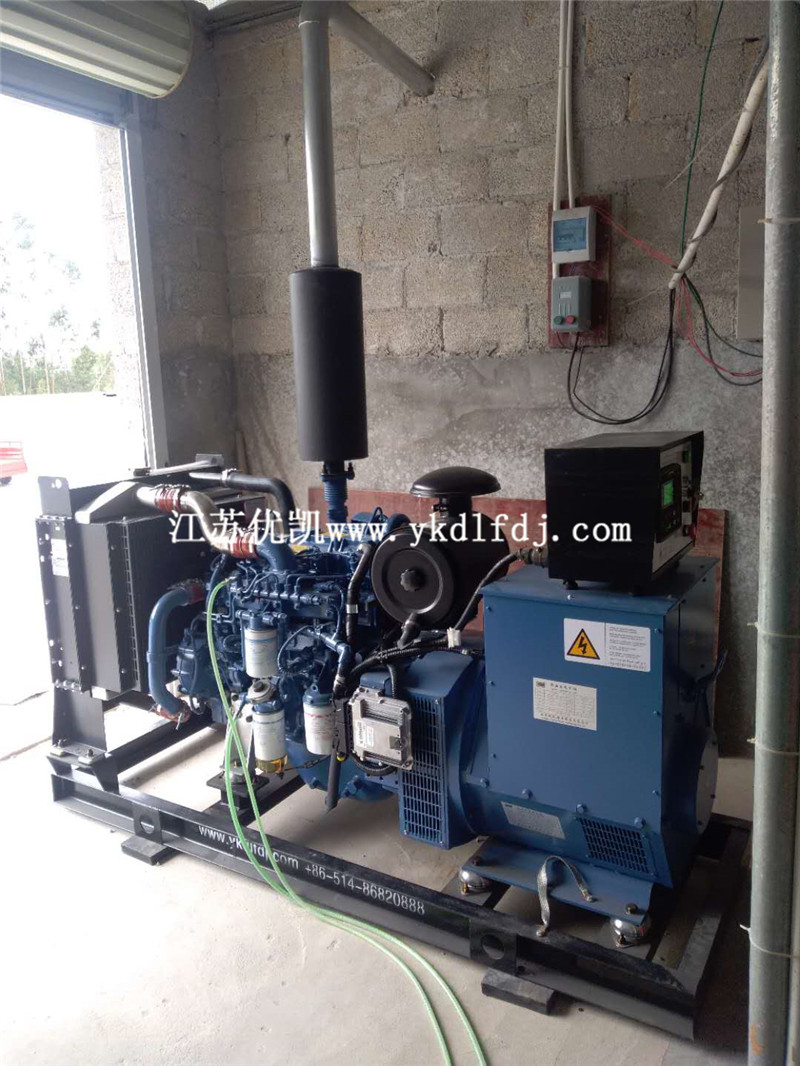 2020年10月17日，100KW玉柴發(fā)電機(jī)組交付廣西桂平某養(yǎng)豬場使用