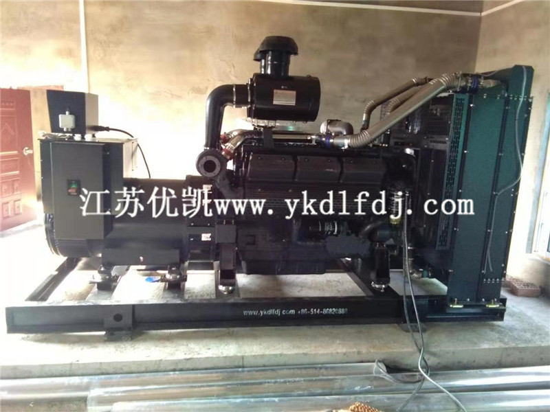 2021年4月20日，600KW上柴發(fā)電機組交付廣西某畜牧業(yè)公司使用