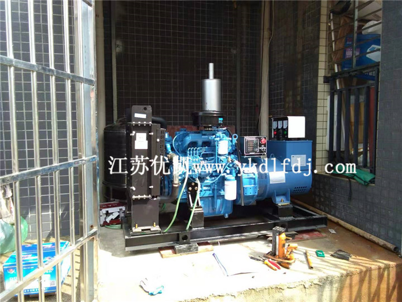 2021年8月11日，玉柴50KW發(fā)電機組交付廣西合浦某工廠備用電源