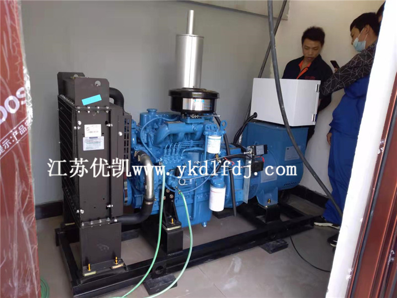 2021年10月26日，玉柴30KW自動(dòng)化柴油發(fā)電機(jī)組交付石油公司使用