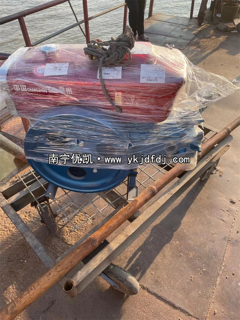 2022年7月27日，船用10KW單缸柴油發(fā)電機(jī)組發(fā)貨廣州南沙