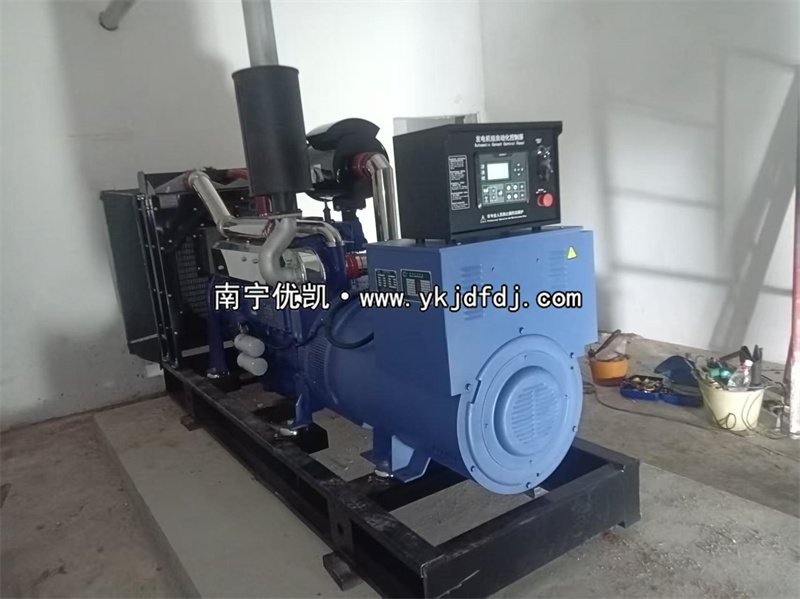 2025年10月30日，防城港項目300kw柴油發(fā)電機組安裝完成并試機